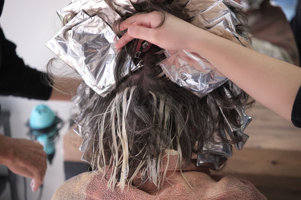 Color Highlight Balayage